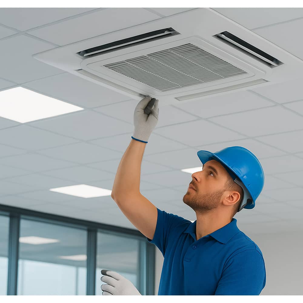 Montaj Profesional aparat de aer conditionat tip Caseta 48000 btu - Bucuresti / Ilfov (max 10 km)