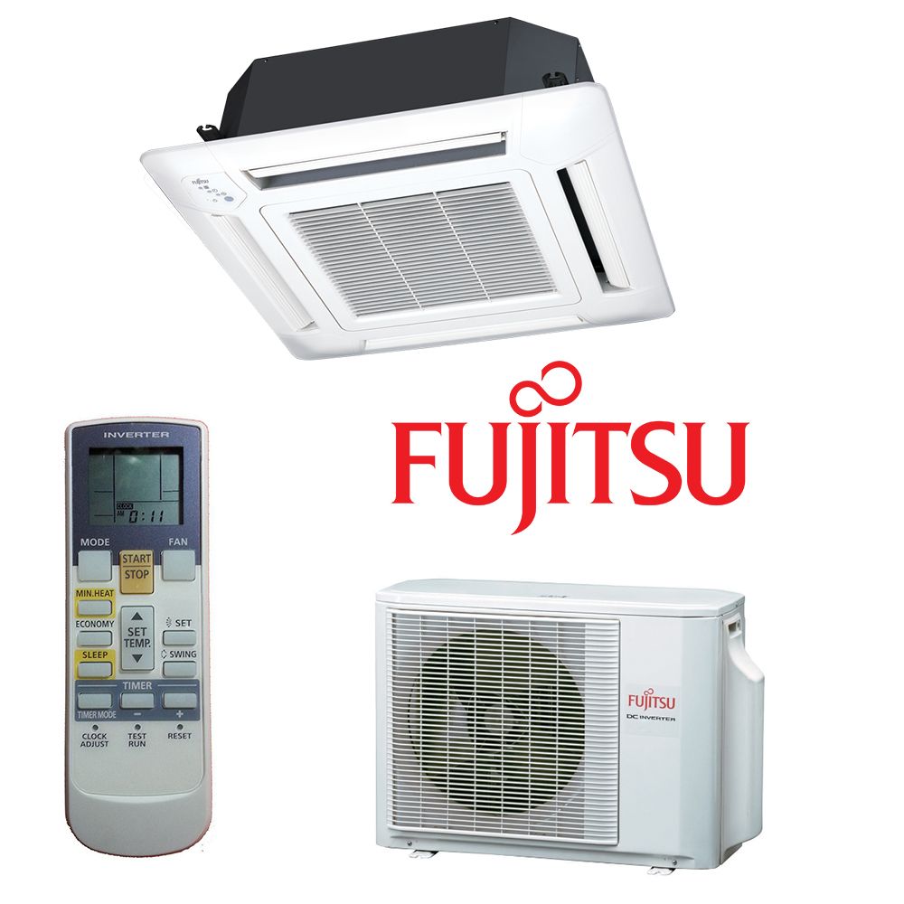 Aparat de aer conditionat Caseta FUJITSU 24000 btu AUYG24LVL, Compresor Inverter, Clasa A+