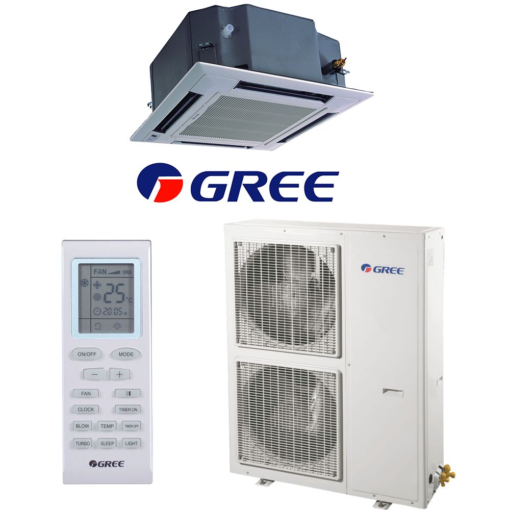 Aparat de aer conditionat Caseta GREE 36000 btu GKH36K3FI - GUHD36NK3FO, Compresor Inverter, Clasa A++