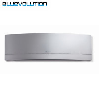 Aparat de aer conditionat DAIKIN Emura Silver BLUEVOLUTION 7000 btu - FTXJ20MS/RXJ20M, Compresor Inverter, Clasa A+++, Modul WI-FI Inclus, Flux de aer 3D