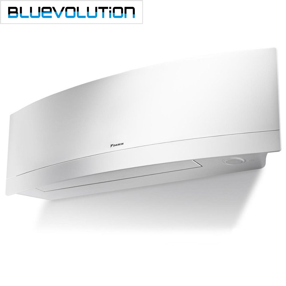 Aparat de aer conditionat DAIKIN Emura White BLUEVOLUTION 9000 btu - FTXJ25MW/RXJ25M, Compresor Inverter, Clasa A+++, Modul WI-FI Inclus, Flux de aer 3D