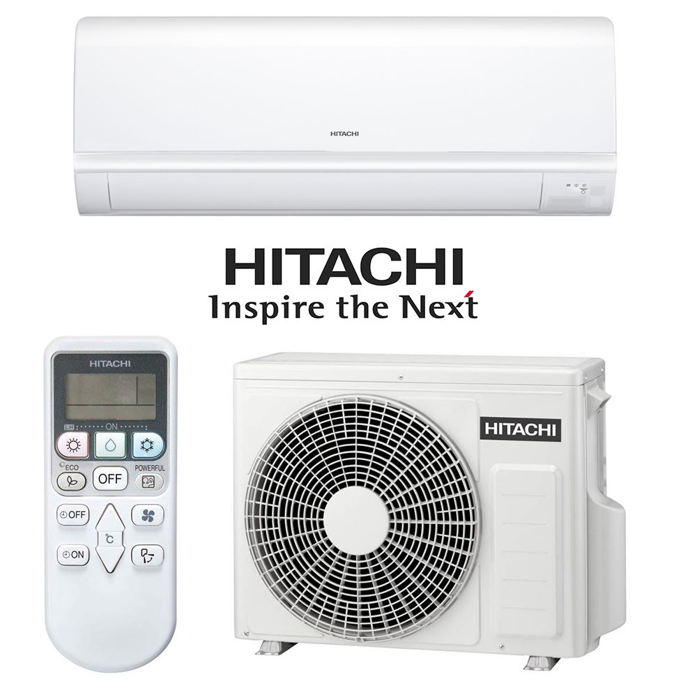 Aparat de aer conditionat HITACHI Eco-Confort 9000 btu - RAK-25PEC/RAC-25WEC, Compresor Inverter, Functie Leave Home, Garantie 5 ani Aparat de aer conditionat HITACHI Eco-Confort 9000 btu - RAK-25PEC/RAC-25WEC, Compresor Inverter, Functie Leave Home, Garantie 5 ani