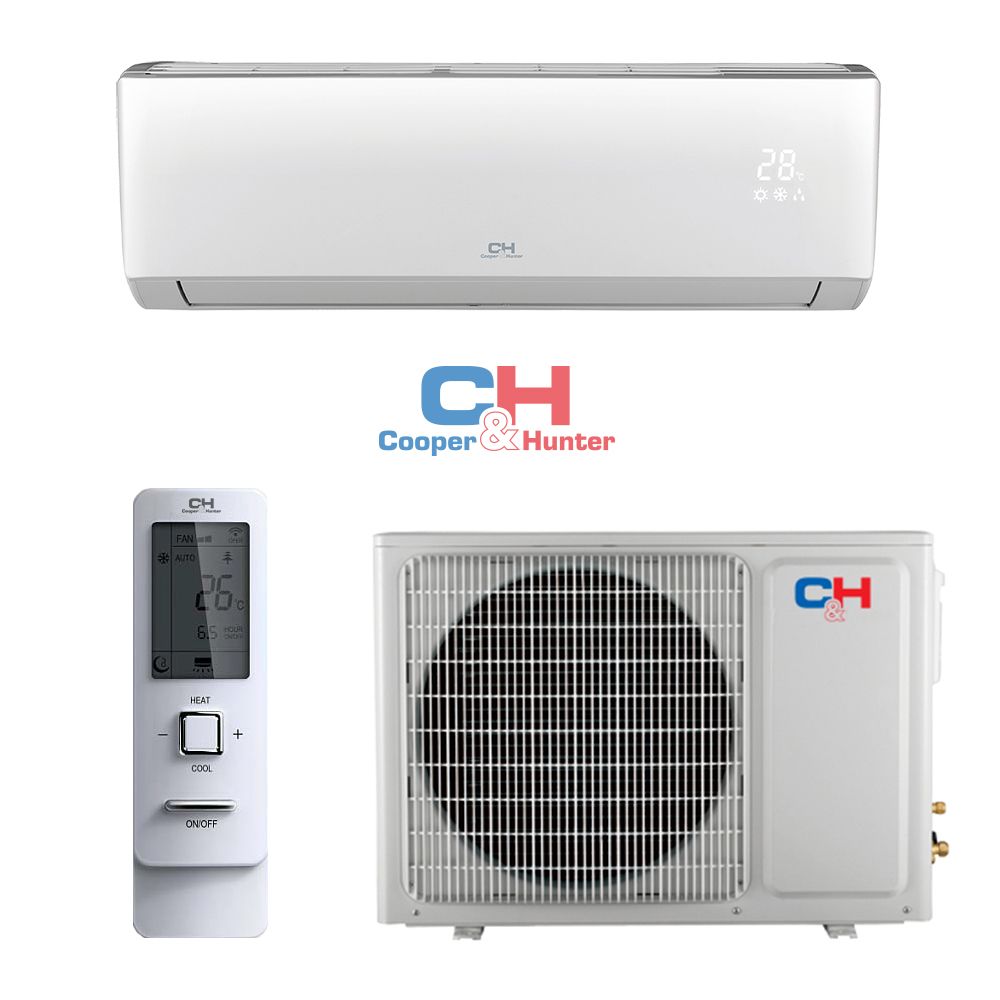 Aparat de aer conditionat Cooper&Hunter ARCTIC NG Series 12000 btu CH-S12FTXLA-NG, Wi-Fi Control Integrat, Compresor Inverter, Freon Ecologic R32, Clasa A++, Afisaj LED, Filtru Cold Plasma