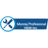 Montaj Profesional aparat de aer conditionat 18000 btu (3m) - Bucuresti / Ilfov (max 10 km) 