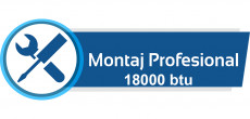 Montaj Profesional aparat de aer conditionat 18000 btu (3m) - Bucuresti / Ilfov (max 10 km) 