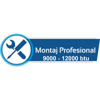 Montaj Profesional aparat de aer conditionat 12000 btu (3m) - Bucuresti / Ilfov (max 10 km) 