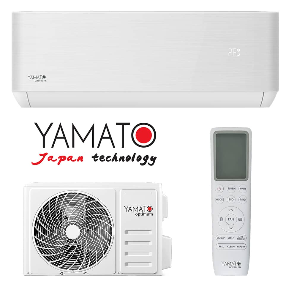 Aparat de aer conditionat YAMATO Optimum 9000 btu - YW09T1, Modul Wi-Fi Integrat, Freon Ecologic R32, Clasa A++, Afisaj LED